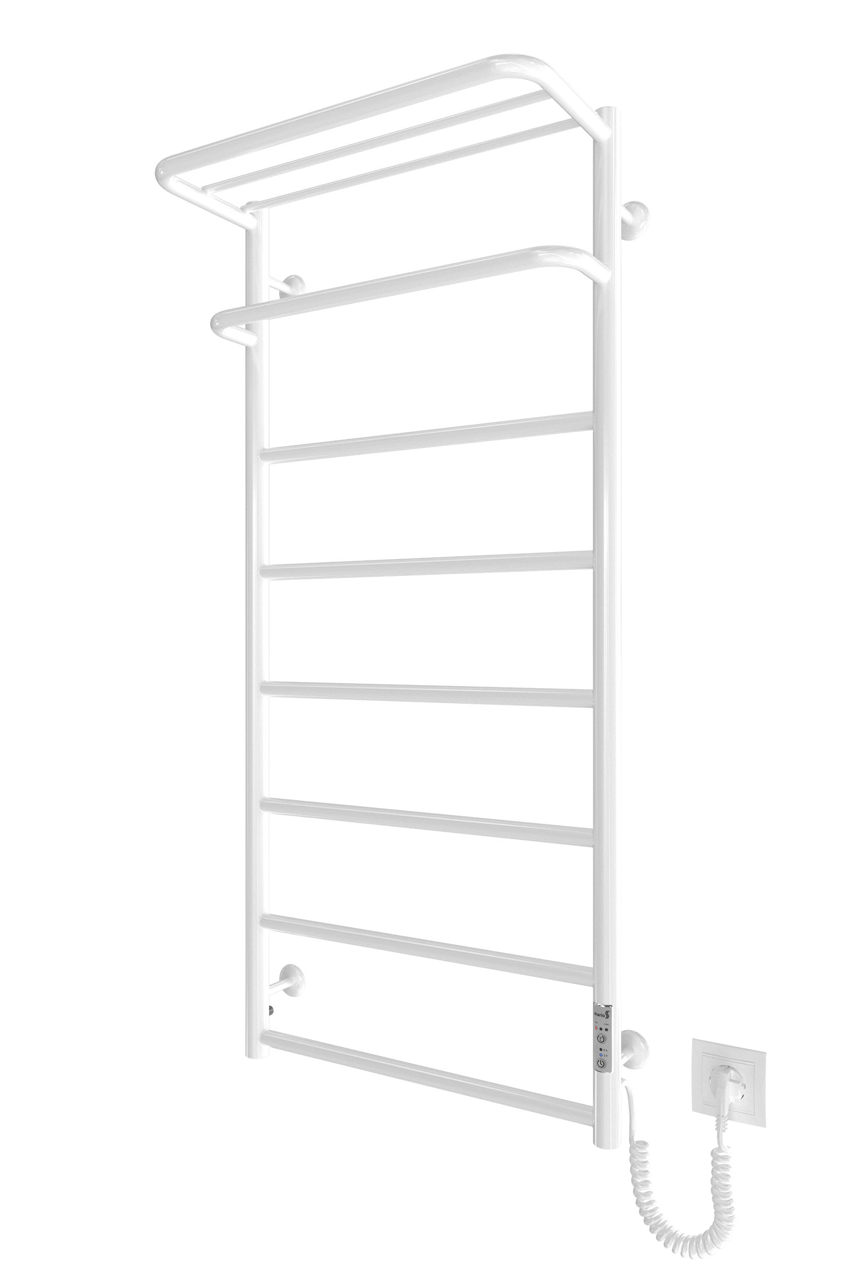 Електрична рушникосушарка Hotel-І 1090х530/240 TR К білий глянець 1