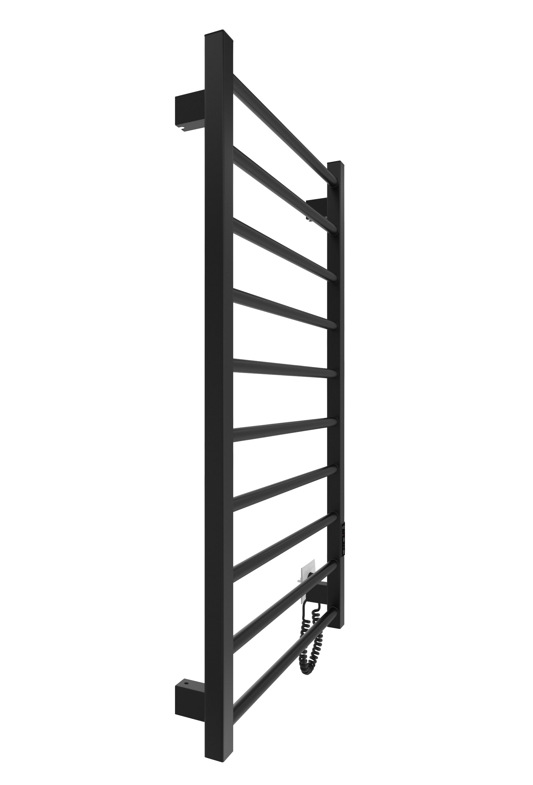 Електрична рушникосушарка HF Leeds 970x530 чорний мат 3