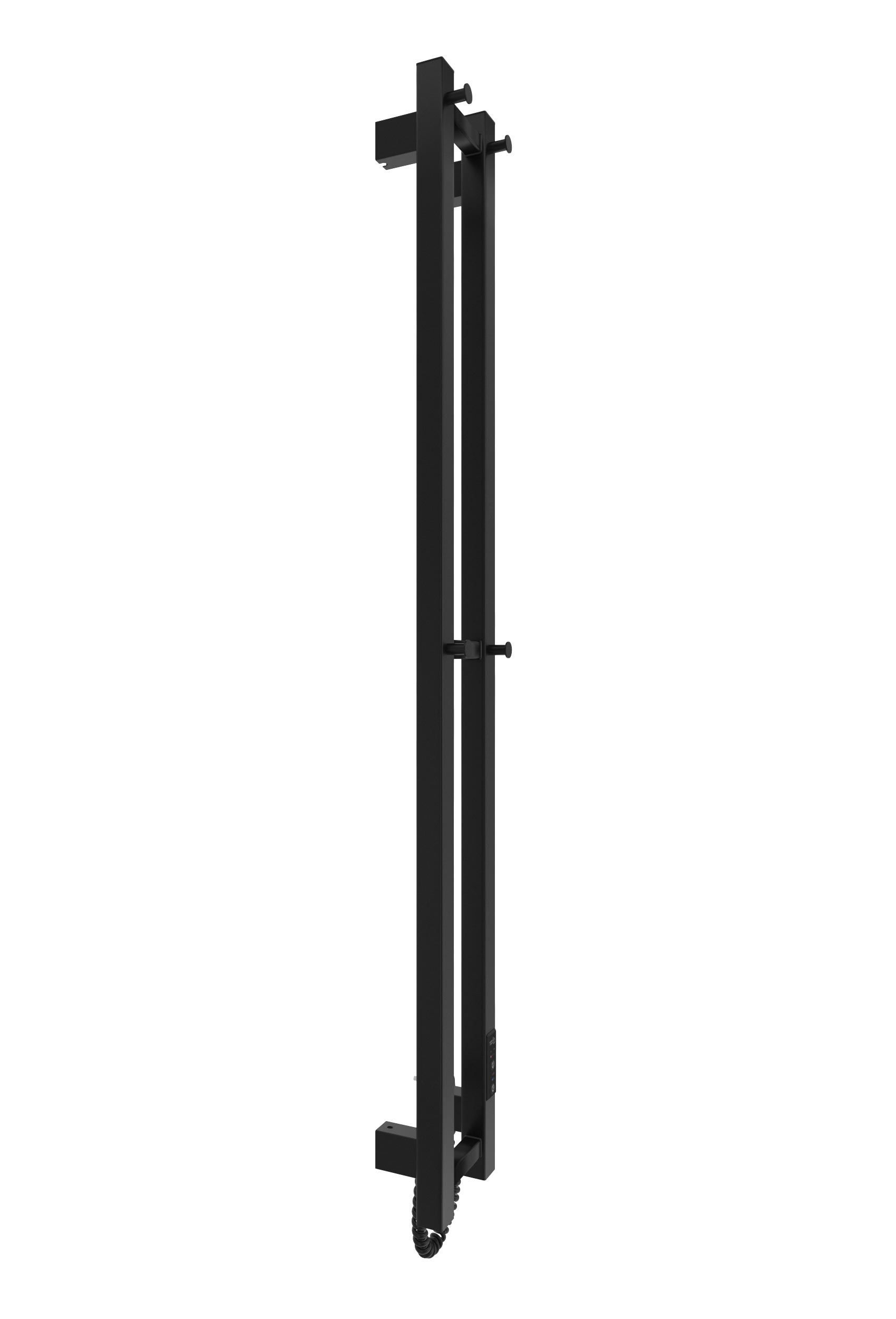 Електрична рушникосушарка HF Slim 1170х140 чорний мат 3
