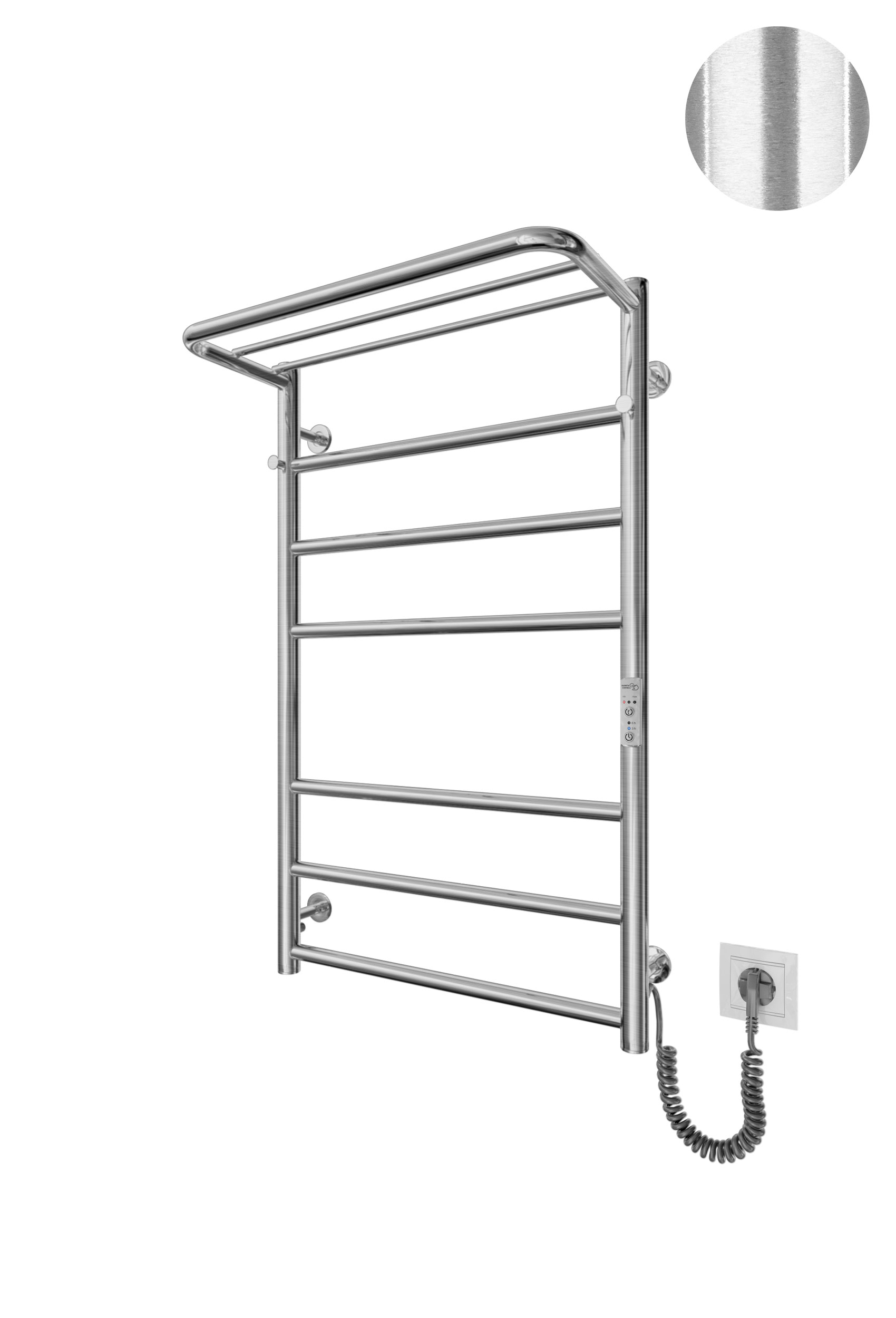 Електрична рушникосушарка Home-І 770х530/240 TR К покриття сатин 2
